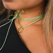 Schmucksets Trendigen Schmuck mit geflochtenem Makramee-Band fertigen