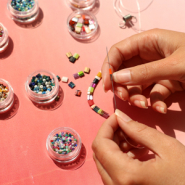Schmucksets Farbenfroher Schmuck mit Limited-Edition-Miyuki-Perlenmix 