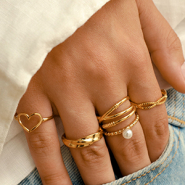 Schmucksets  Statement-Schmuckkollektion mit Ringen