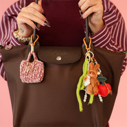 Schmucksets Trendigen Taschenanhänger verspielt kombinieren