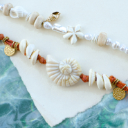 Schmucksets Sealife-Schmuckideen mit Acrylperlen und Anhaengern