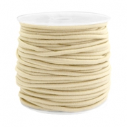 Gefärbtes Elastikband 2.5mm Beige gold