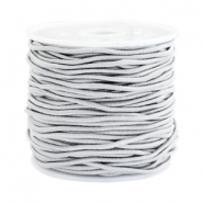 Gefärbtes Elastikband 1.5mm Light grey