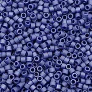 Miyuki Perlen delica's 11/0 Metallic matte royal blue