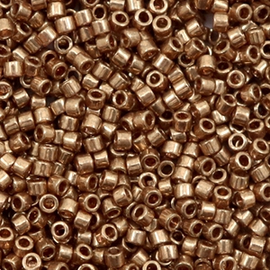 Miyuki Perlen delica's 11/0 Metallic light bronze
