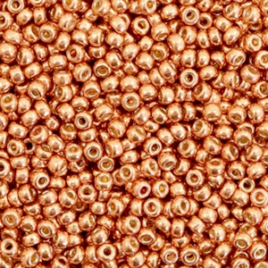 Miyuki Rocailles 11/0 Duracoat galvanized muscat 11-4206