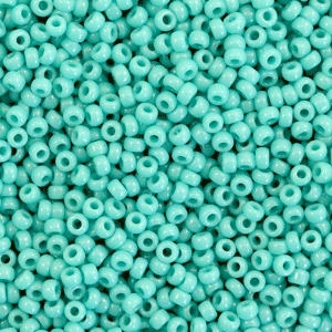 Miyuki Rocailles 11/0 Opaque turquoise green 11-412