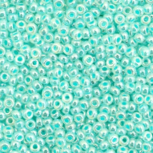 Miyuki Rocailles 11/0 Ceylon aqua green 11-536
