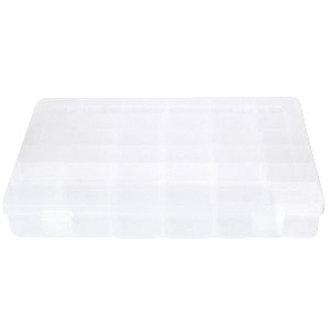 Schmuckdisplay Aufbewahrungsboxen 36 F&auml;cher Transparent