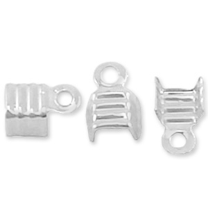 925 Silber Zubeh&ouml;r Klemme 3mm Silber
