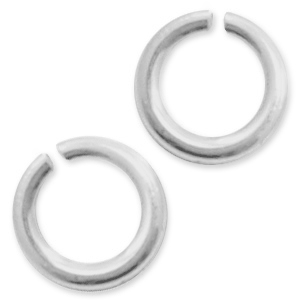 925 Silber Zubeh&ouml;r Bindering 5mm Silber