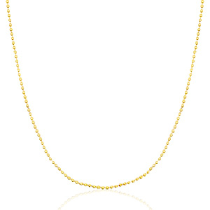 Ketten aus Stainless Steel - Rostfreiem Stahl Ballchain Mix&Match Gold