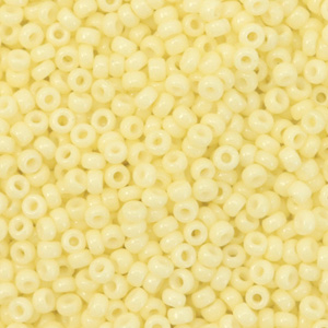Miyuki Rocailles 11/0 Duracoat opaque light lemon ice 11-4451