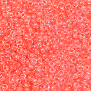 Miyuki Rocailles 11/0 Luminous pink 11-1122