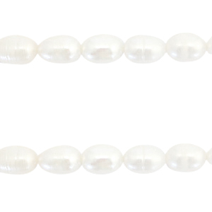 BQ S&uuml;sswasserperlen Rice 7x6mm Natural white
