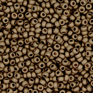 Miyuki Rocailles 11/0 Metallic matte dark bronze 11-2006