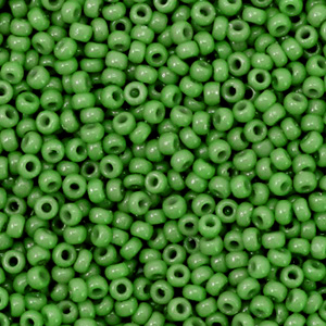 Miyuki Rocailles 11/0 Opaque green 11-411