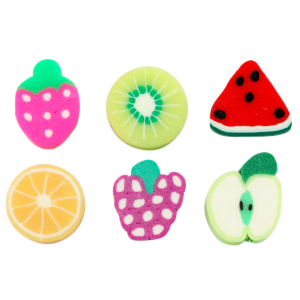 Polymer Perlen Frucht Mix Multicolour