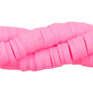 Katsuki Perlen 6mm Neon pink