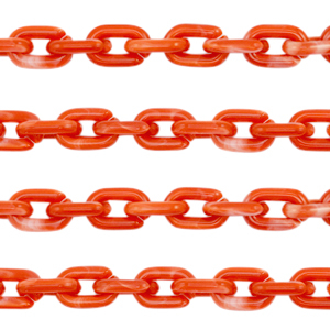 Acrylkette 15mm Red
