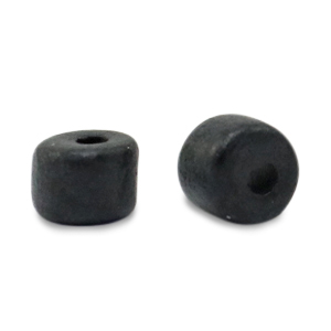 DQ Griechische Keramik Perlen 5mm Black