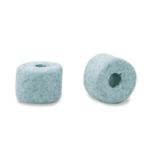 DQ Griechische Keramik Perlen 5mm Haze Blue