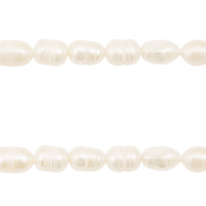 BQ S&uuml;sswasserperlen Rice 8x6mm Natural white