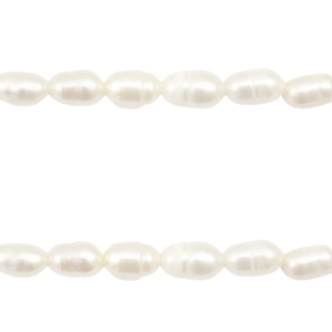BQ S&uuml;sswasserperlen Rice 7x5mm Natural white