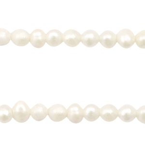 S&uuml;sswasserperlen rund 3mm Natural white