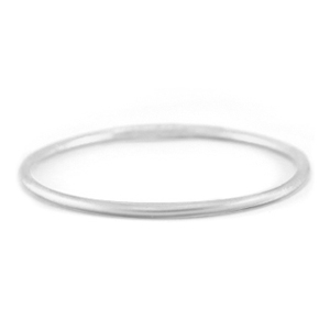 Armreifen im Temple-Look 3mm Gr&ouml;&szlig;e M Silver