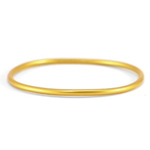Armreifen im Temple-Look 3mm Gr&ouml;&szlig;e M Aspen gold