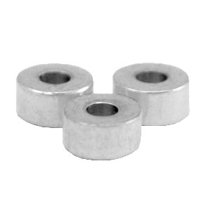 Stainless Steel - Rostfrei Stahl Perlen Disc 4mm Silber