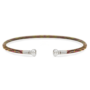 C.U.S&reg; Schmuck Armreif Brown-silver