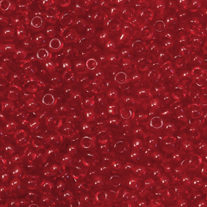 Miyuki Rocailles 11/0 Transparent ruby red 11-141