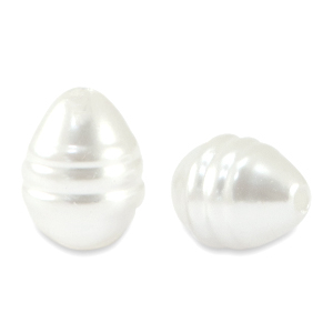 Imitationsperlen White