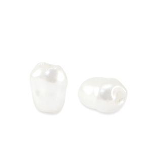 Imitationsperlen White