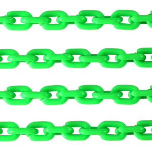 Acrylkette 15mm shiny Neon green
