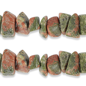 Chips Steine Perlen Granit Earth green