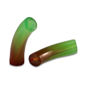Acryl perlen Tube Green
