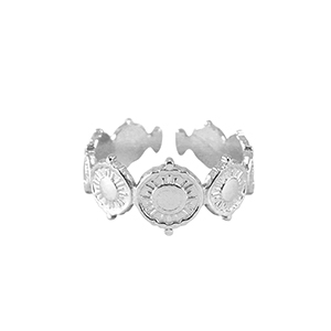 Ringe aus Stainless Steel - Rostfreiem Stahl Silber