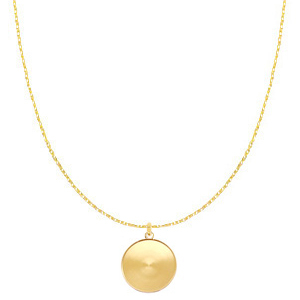 Polaris Steel Ketten aus Stainless Steel mit Settung f&uuml;r 20mm Cabochon Gold