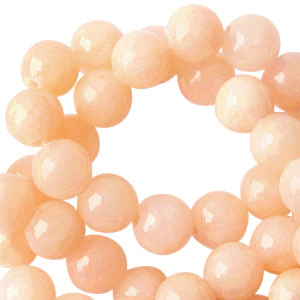 Naturstein Perlen Calcit 6mm Light peach 