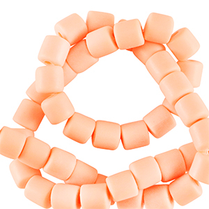 Polymer Perlen 6mm Salmon orange