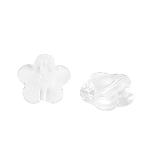 Acryl Perlen Blume Transparent