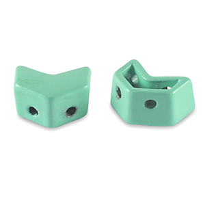Tile beads Pfeil Turquoise