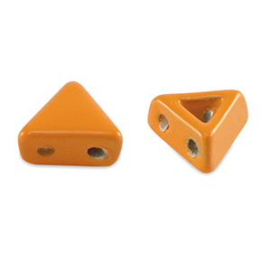 Tile beads Dreieck Orange