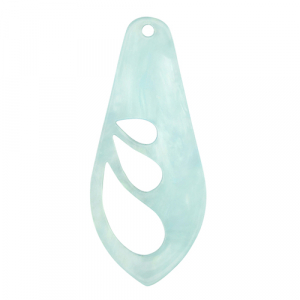 Resin Anh&auml;nger Fl&uuml;gel Sky blue
