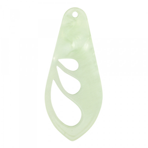 Resin Anh&auml;nger Fl&uuml;gel Neo mint green