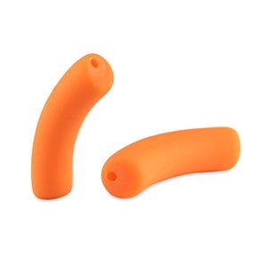 Tube Acrylperlen matt Neon orange