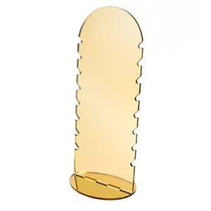 Plexx Schmuckdisplay f&uuml;r Armb&auml;nder Gold